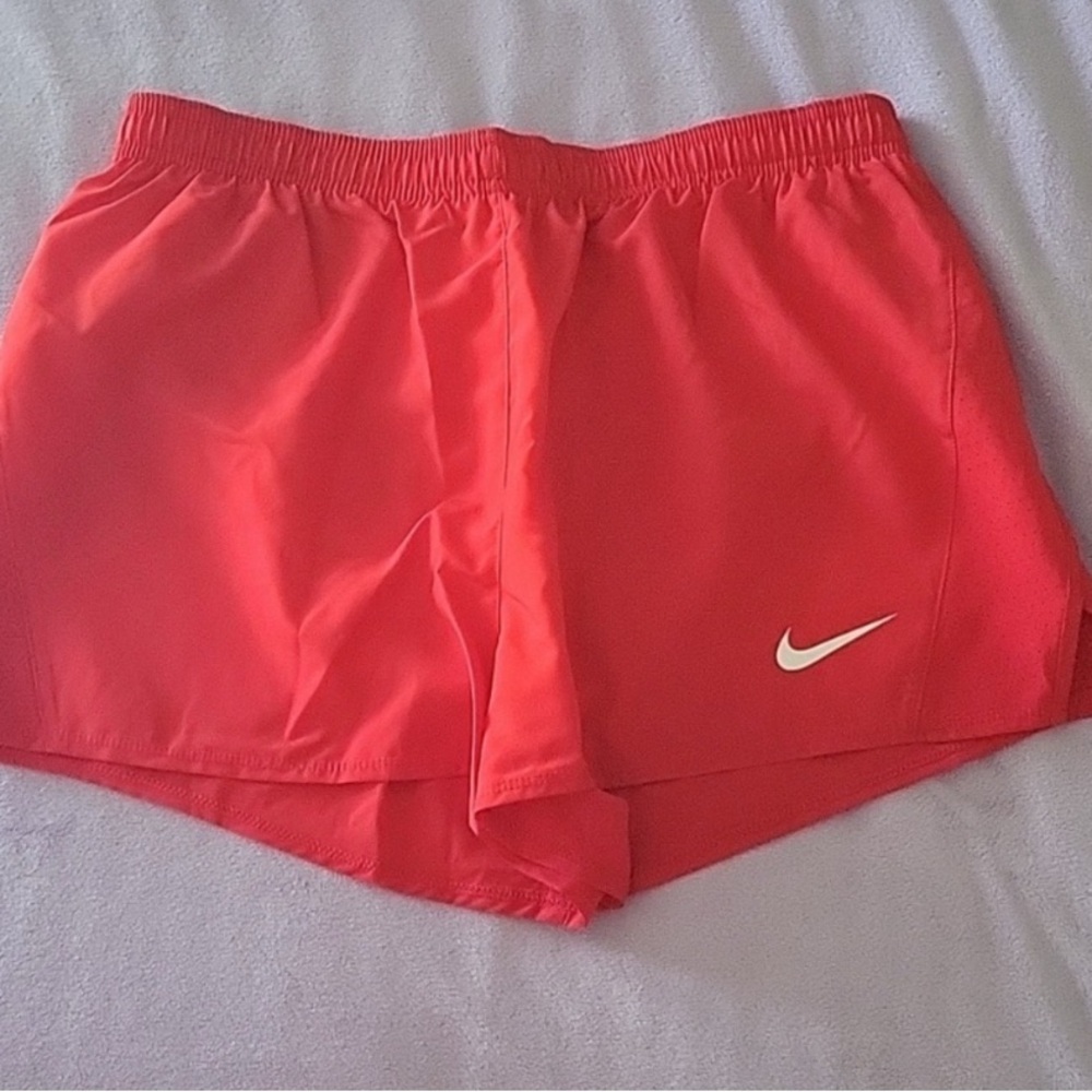 Nike Women's Bright Red Athletic Shorts